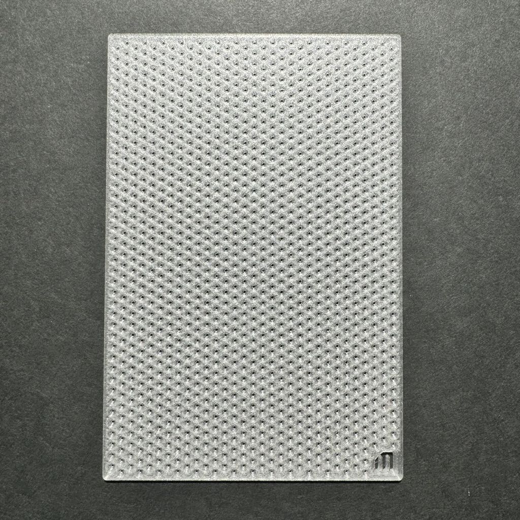 MJS.ART Dot Grid Square .125" v3 - Drawing Stencil - MJS.ART