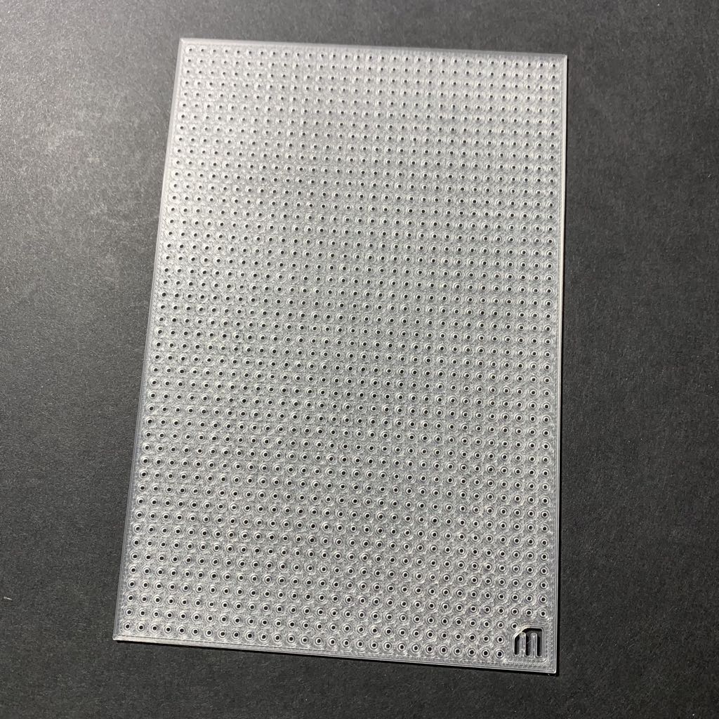 MJS.ART Dot Grid Square .125" - Drawing Stencil - MJS.ART