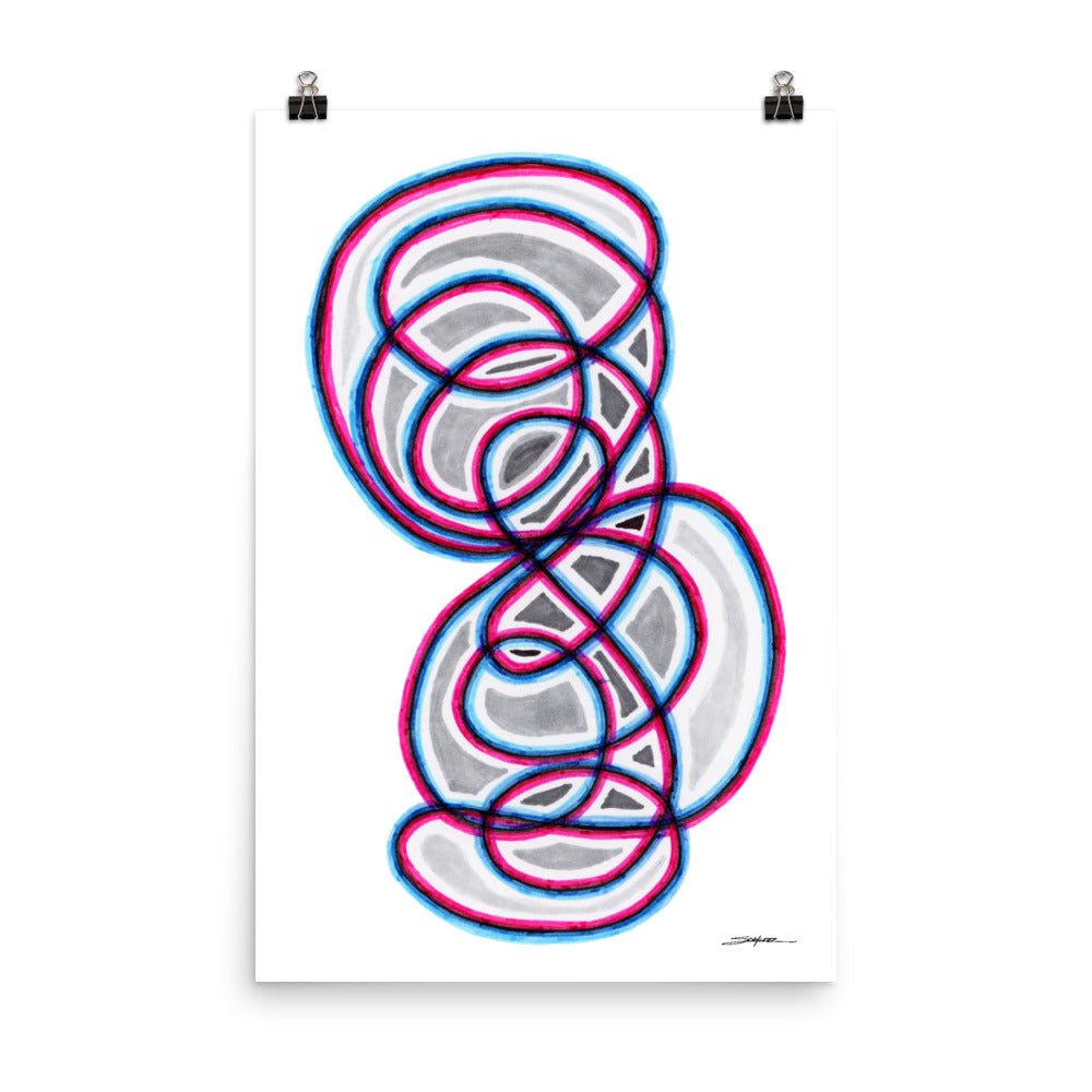 Ideations.1.001 - Poster Print - MJS.ART