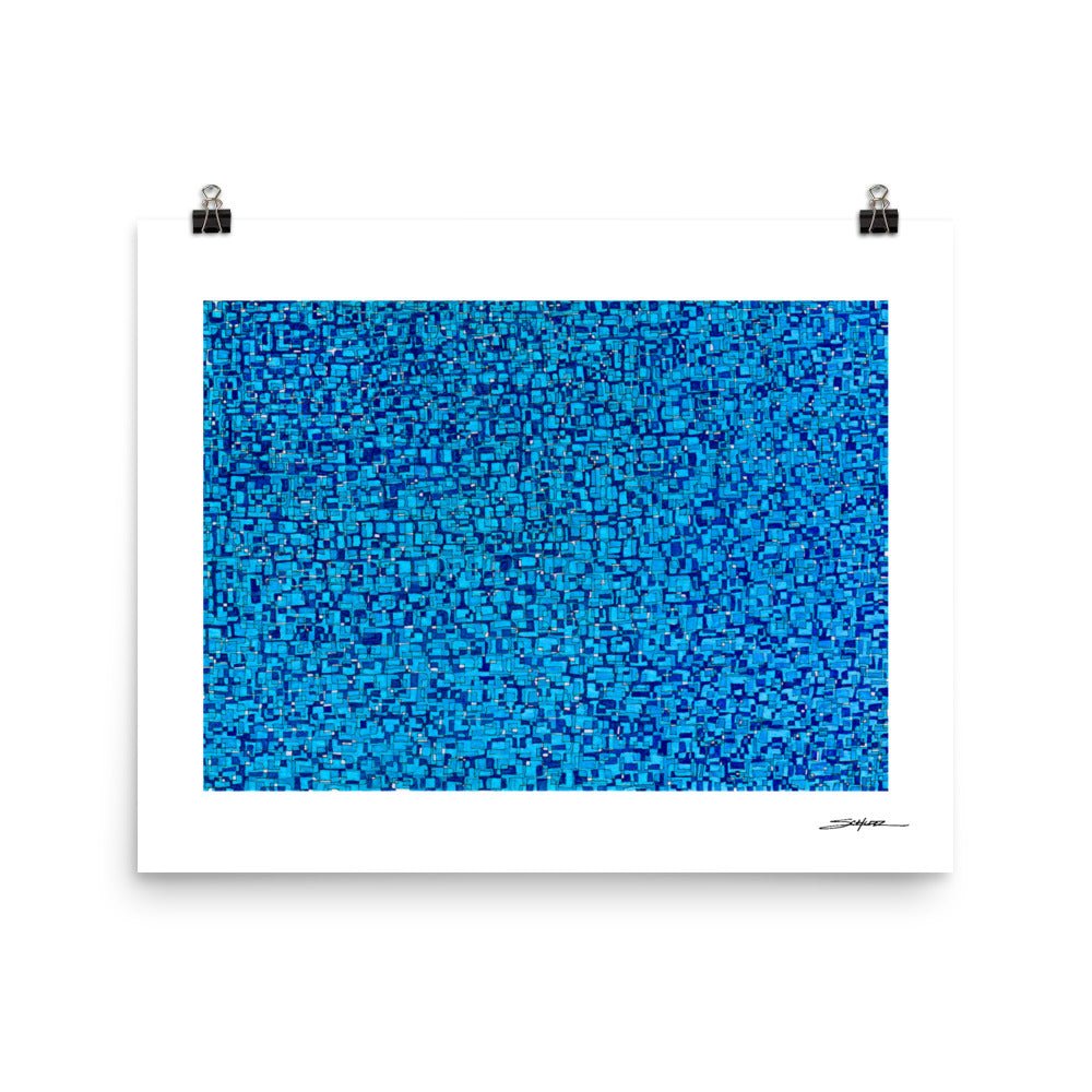 Still Got the Blues for You - Poster Print - MJS.ART