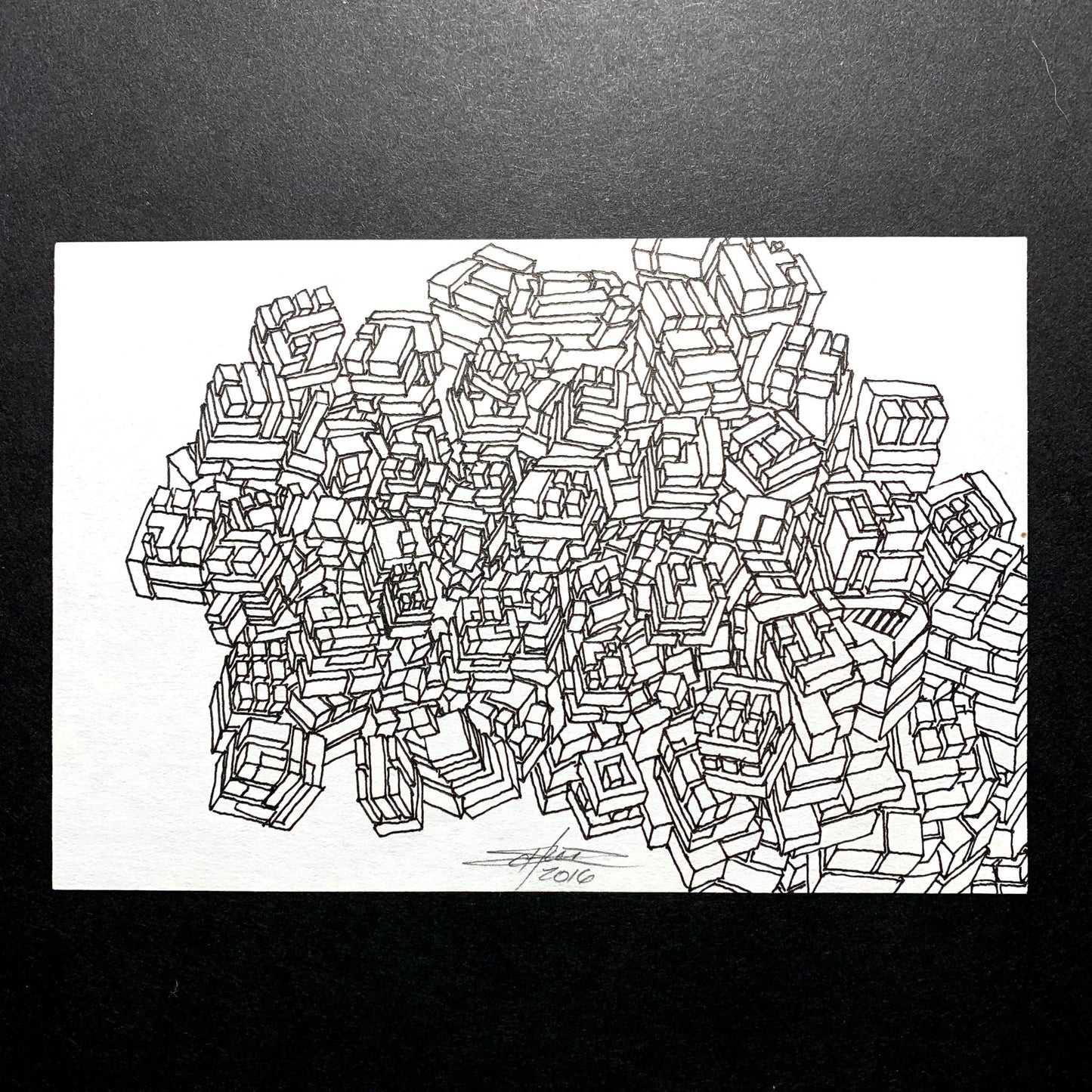 Cubic Proliferation Ideation - Original Art - MJS.ART