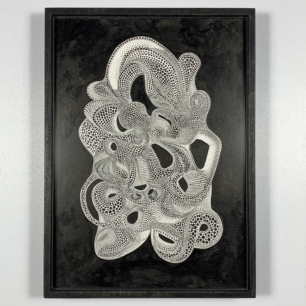 Framed Tenebrisirculi - Original Art - MJS.ART